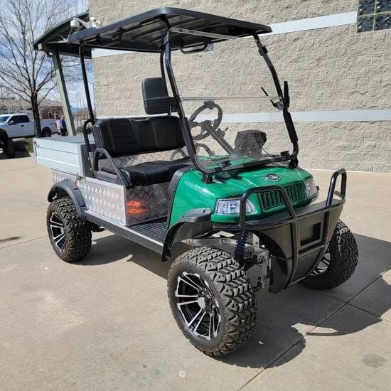 2024 Evolution Turfman 800 Utility Golf Cart - Green