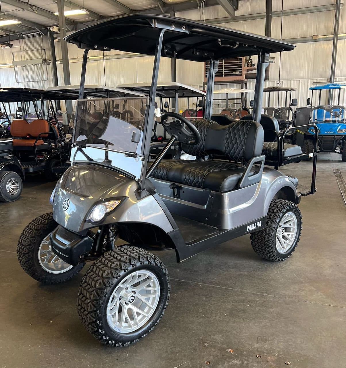 2019 Yamaha Drive2 EFI Quietech Gas — Pre-owned 4-Seater Petrol Golf Cart (PGC-226) | Prestige Golf Carts South Africa